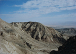 Kirsten K&ouml;tter: Site-specific Painting,  W&uuml;ste Negev, 2008
