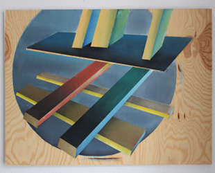 Dekonstruktion von Kirsten K&ouml;tter (Bretter), 2009