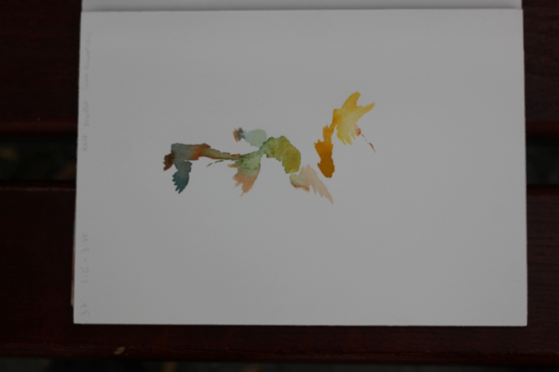 2025-08-21_malathon-chemnitz_37_2949, watercolour, 17 × 24 cm (Kirsten Kötter)