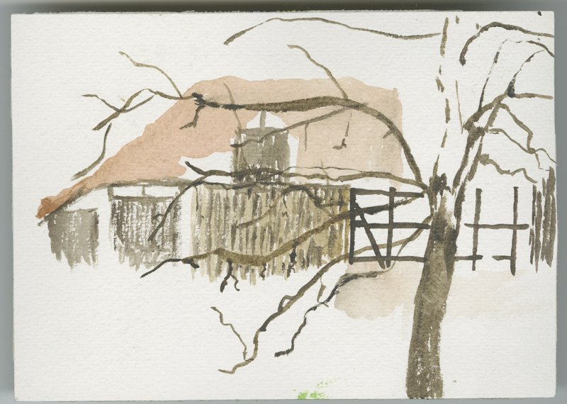 kirsten-koetter_2005_escheberg-7_rueck-6, sketch, 12 &times; 17 cm (Kirsten Kötter)