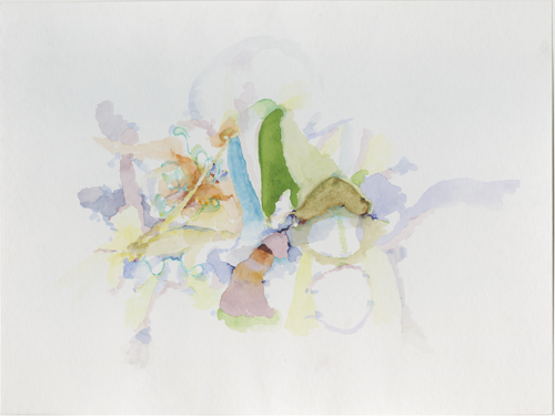 2005-04_05_s5, Salzburg, watercolour, 30 × 40 cm (Kirsten Kötter)