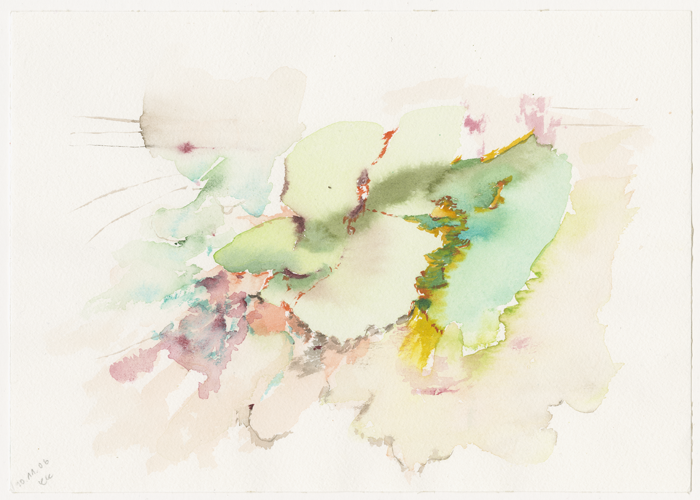 2006-11-10_varanasi_india, Varanasi, India, watercolour (237), 17 &times; 24 cm (Kirsten Kötter)