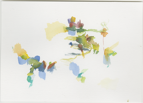 2018-04-06_slonsk-vhs, 
  water colour, 17 × 24 cm (Kirsten Kötter)