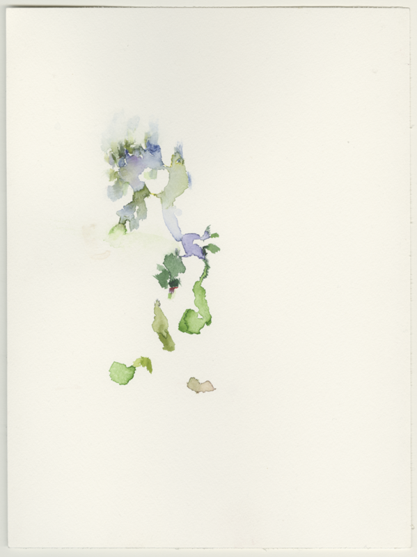 2021-10-07_oberjosbach-ehlhalten-feldberg, watercolour, 32 &times; 24 cm (Kirsten Kötter)