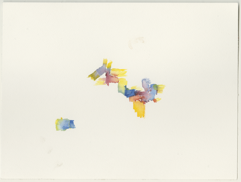 2021-10-14_oberstedten-pferd, watercolour, 24 &times; 32 cm (Kirsten Kötter)