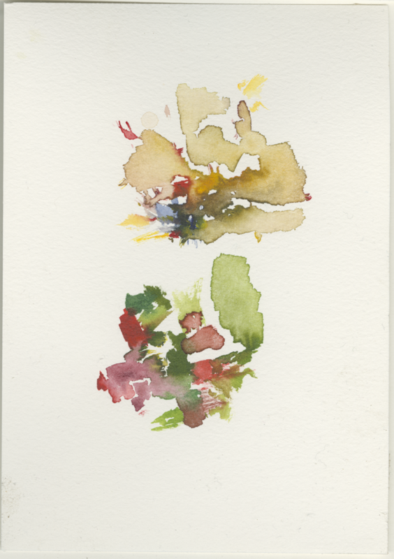 2021-11-20_fischteich, watercolour, 17 &times; 12 cm (Kirsten Kötter)