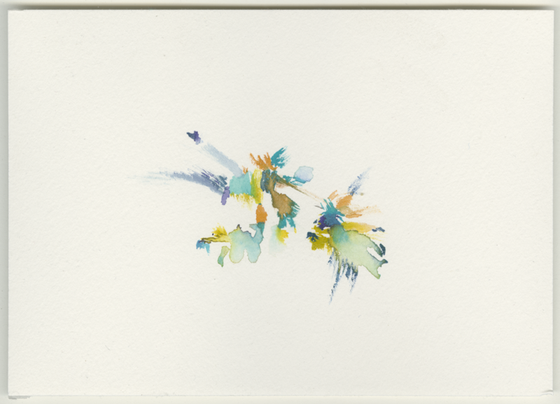 2022-01-02_fischteich, watercolour, 12 &times; 17 cm (Kirsten Kötter)